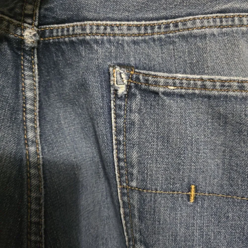 Polo Ralph Lauren Hampton Relaxed Jeans Mens 36x34 Blue Straight Leg Denim